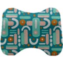 Abstract Shapes Head Support Cushion View1