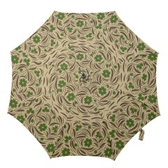 Folk Floral Pattern  Abstract Flowers Print  Seamless Pattern Hook Handle Umbrellas (small) by Eskimos