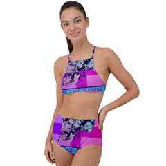 Emergency Taco Delivery Service High Waist Tankini Set by WetdryvacsLair