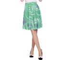 Folk floral pattern. Abstract flowers print. seamless pattern A-Line Skirt View1