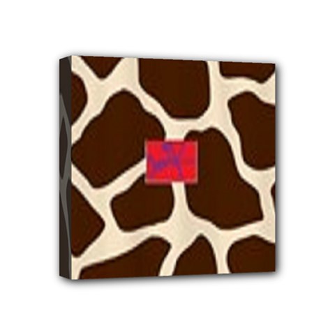 Palm Tree Mini Canvas 4  X 4  (stretched) by tracikcollection