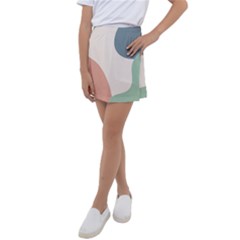 Abstract Shapes  Kids  Tennis Skirt by Sobalvarro