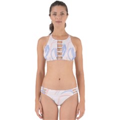 Marble Stains  Perfectly Cut Out Bikini Set by Sobalvarro