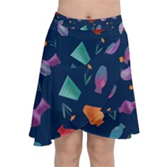 05141f08-637d-48fd-b985-cd72ed8157f3 Chiffon Wrap Front Skirt by SychEva
