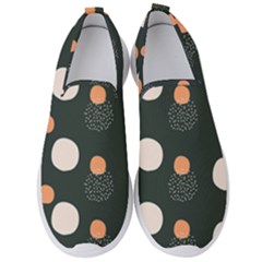 Black Peach White  Men s Slip On Sneakers by Sobalvarro