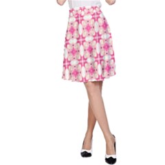 Pink-shabby-chic A-line Skirt by PollyParadise