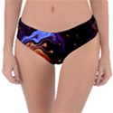 Nebula Starry Night Skies Abstract Art Reversible Classic Bikini Bottoms View1
