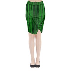 Techs Midi Wrap Pencil Skirt by PollyParadise