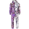 Blooming Lilacs Spring Garden Abstract Hooded Jumpsuit (Men)  View1