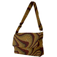 Golden Sands Full Print Messenger Bag (l) by LW41021
