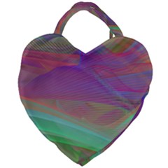 Color Winds Giant Heart Shaped Tote by LW41021