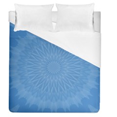 Blue Joy Duvet Cover (queen Size) by LW41021