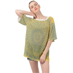 Shine On Oversized Chiffon Top by LW41021