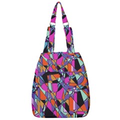 Abstract  Center Zip Backpack by LW41021