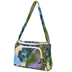 Jungle Lion Front Pocket Crossbody Bag by LW41021