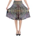Marbling ornate Flared Midi Skirt View1