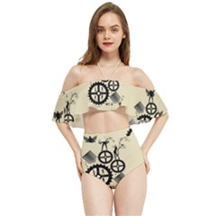 Angels Halter Flowy Bikini Set  by PollyParadise