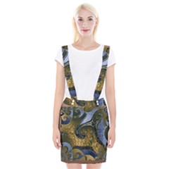 Ancient Seas Braces Suspender Skirt by LW323