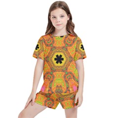 Sassafras Kids  Tee And Sports Shorts Set by LW323