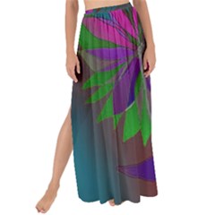 Evening Bloom Maxi Chiffon Tie-up Sarong by LW323