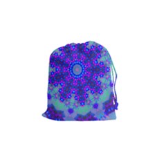 New Day Drawstring Pouch (small) by LW323