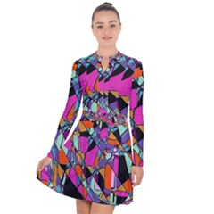 Abstract 2 Long Sleeve Panel Dress by LW323