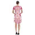 Diamond Girl Short Sleeve V-neck Flare Dress View2