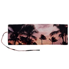 Palm Trees Roll Up Canvas Pencil Holder (m) by LW323