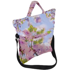 Bloom Fold Over Handle Tote Bag by LW323