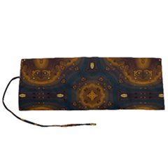 Midnight Romance Roll Up Canvas Pencil Holder (s) by LW323