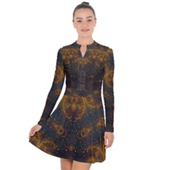 Sweet Dreams Long Sleeve Panel Dress by LW323