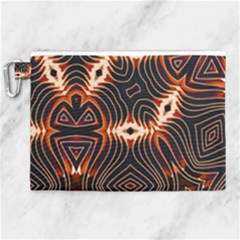 Fun In The Sun Canvas Cosmetic Bag (xl) by LW323