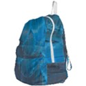 Feathery Blue Foldable Lightweight Backpack View4