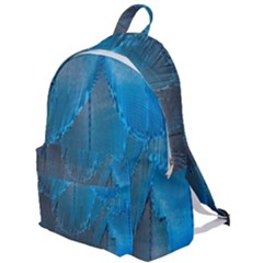 Feathery Blue The Plain Backpack by LW323