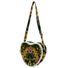 Springflowers Heart Shoulder Bag by LW323