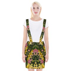 Springflowers Braces Suspender Skirt by LW323