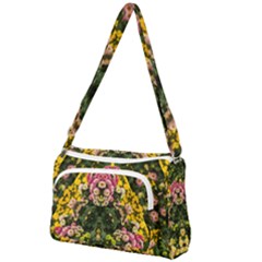 Springflowers Front Pocket Crossbody Bag by LW323