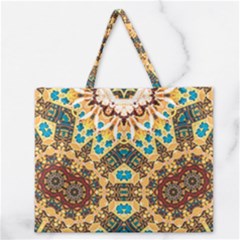 Worthyisthelamb Zipper Large Tote Bag by LW323