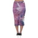 Violet feathers Midi Pencil Skirt View2