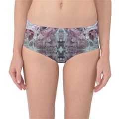 Pebbles Repeats Iv Mid-waist Bikini Bottoms by kaleidomarblingart