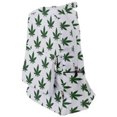 Weed At White, Ganja Leafs Pattern, 420 Hemp Regular Theme Travelers  Backpack by Casemiro