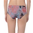 Pink Arabesque Mid-Waist Bikini Bottoms View2