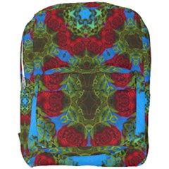 Rosette Full Print Backpack by LW323