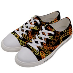  Chains, Abstract  Men s Low Top Canvas Sneakers by UniqueThings