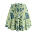Folk floral pattern. Abstract flowers surface design. Seamless pattern Mini Flare Skirt View2