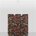 Folk floral pattern. Abstract flowers surface design. Seamless pattern Full Print Rope Handle Tote (Large) View1