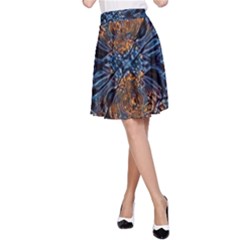 Fractal Galaxy A-line Skirt by MRNStudios
