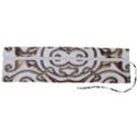 Gold Design Roll Up Canvas Pencil Holder (L) View2