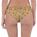 Folk floral pattern. Flowers abstract surface design. Seamless pattern Reversible Hipster Bikini Bottoms View4
