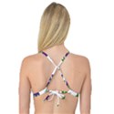 Multicolored Abstract Print Reversible Tri Bikini Top View2